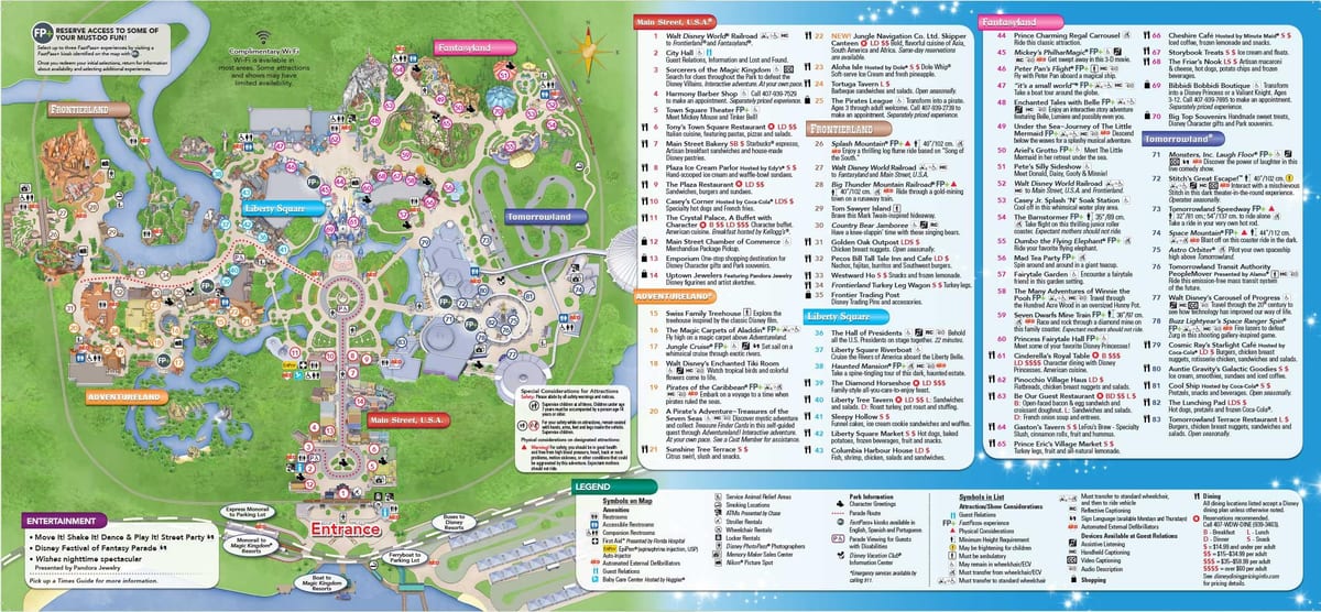Disney mapa de Orlando
