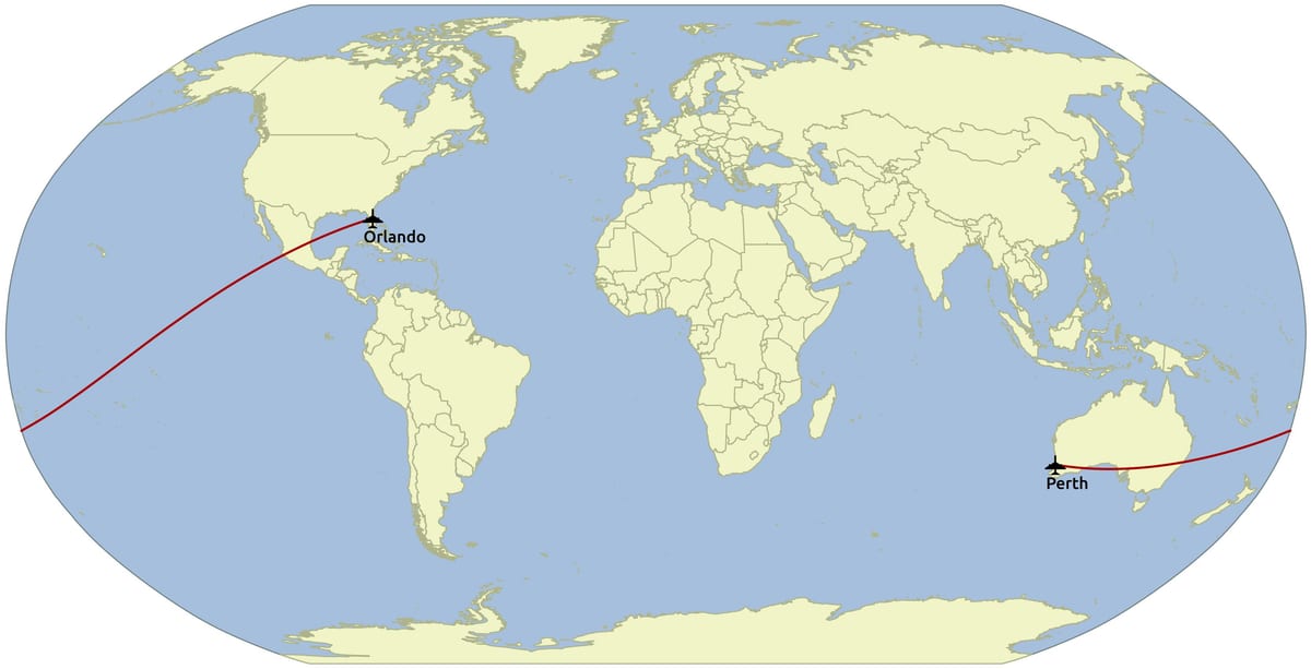 Orlando no mapa